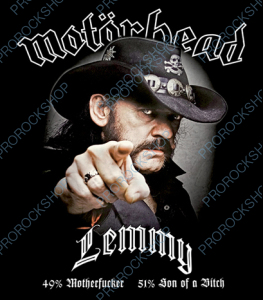 nášivka na záda, zádovka Motörhead - Lemmy