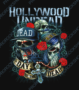 nášivka na záda, zádovka Hollywood Undead - Day Of The Dead II
