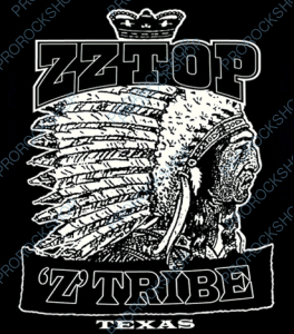 nášivka na záda, zádovka ZZ Top - Z Tribe Texas