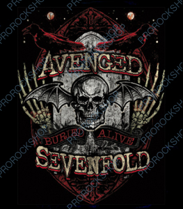 nášivka na záda, zádovka Avenged Sevenfold - Buried Alive