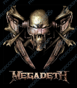 nášivka na záda, zádovka Megadeth