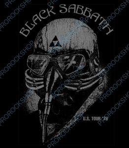 nášivka na záda, zádovka Black Sabbath - U.S.Tour 78