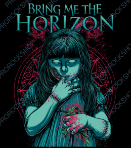 nášivka na záda, zádovka Bring Me The Horizon - Girl