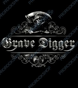 nášivka na záda, zádovka Grave Digger - logo