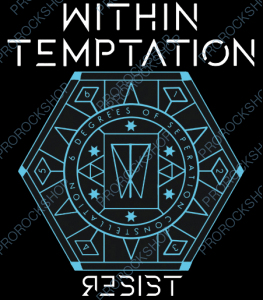 nášivka na záda, zádovka Within Temptation - Resist