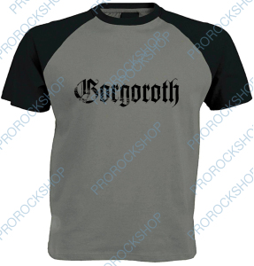 šedočerné triko Gorgoroth