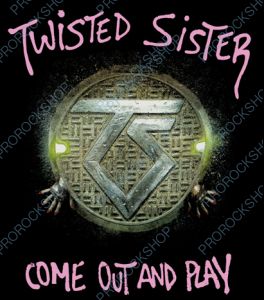 nášivka na záda, zádovka Twisted Sister - Come Out And Play
