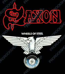 nášivka na záda, zádovka Saxon - Wheels Of Steel
