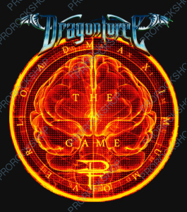 nášivka na záda, zádovka Dragonforce - The Game