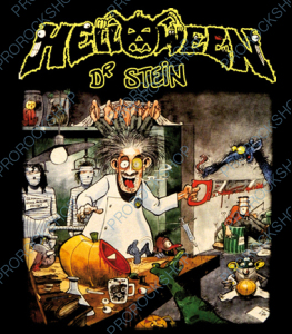 nášivka na záda, zádovka Helloween - Dr. Stein