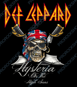 nášivka na záda, zádovka Def Leppard - Hysteria II