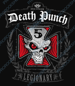 nášivka na záda, zádovka Five Finger Death Punch - Legionary II