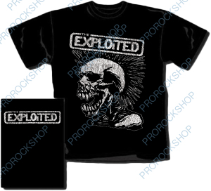 triko The Exploited - Mohican skull III