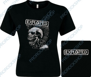 dámské triko The Exploited - Mohican skull II