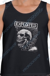 tílko The Exploited - Mohican skull