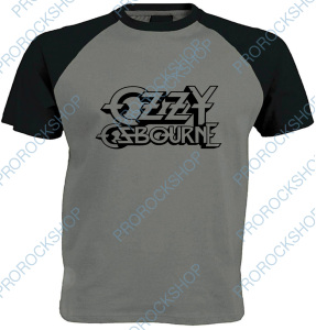 šedočerné triko Ozzy Osbourne