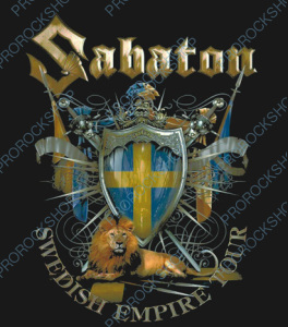 nášivka na záda, zádovka Sabaton - Swedish Empire