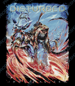 nášivka na záda, zádovka Disturbed - Immortalized II