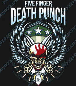 nášivka na záda, zádovka Five Finger Death Punch II