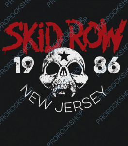 nášivka na záda, zádovka Skid Row - New Jersey