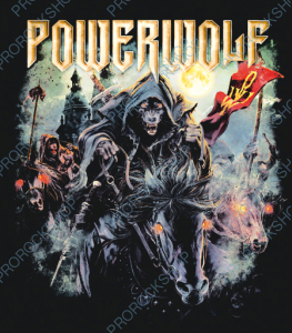 nášivka na záda, zádovka Powerwolf - The Metal Mass