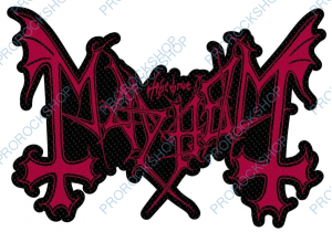 nášivka Mayhem - Logo Cut Out