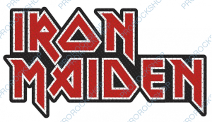 nášivka Iron Maiden - Logo Cut Out