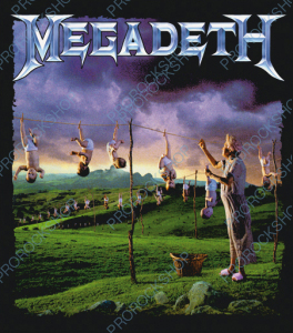 nášivka na záda, zádovka Megadeth - Youthanasia