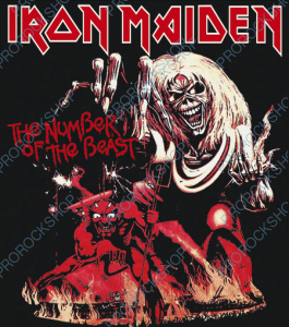 nášivka na záda, zádovka Iron Maiden - The Number Of The Beast II