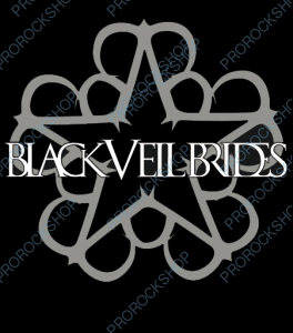 nášivka na záda, zádovka Black Veil Brides - logo
