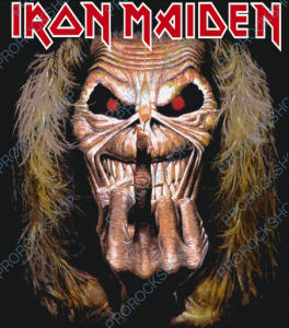 nášivka na záda, zádovka Iron Maiden - finger