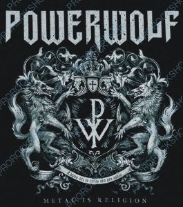 nášivka na záda, zádovka Powerwolf - Metal Is Religion