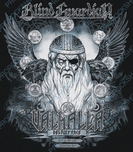 nášivka na záda, zádovka Blind Guardian - Valhalla