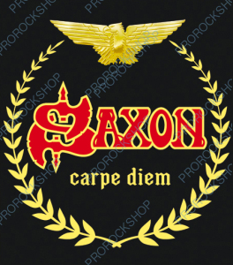 nášivka na záda, zádovka Saxon - Carpe Diem