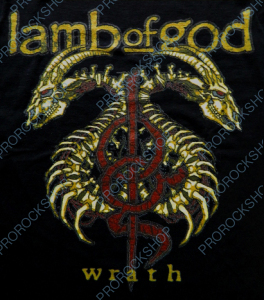 nášivka na záda, zádovka Lamb Of God - Wrath