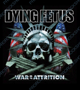 nášivka na záda, zádovka Dying Fetus - War Of Attrition