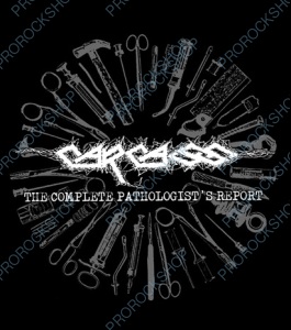 nášivka na záda, zádovka Carcass - The Complete Pathologist s Report