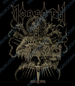 nášivka na záda, zádovka Morgoth - God Is Evil