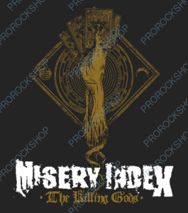 nášivka na záda, zádovka Misery Index - The Killing Gods