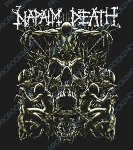 nášivka na záda, zádovka Napalm Death - Logo