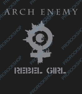 nášivka na záda, zádovka Arch Enemy - Rebel Girl