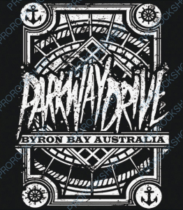 nášivka na záda, zádovka Parkway Drive - Byron Bay Australia