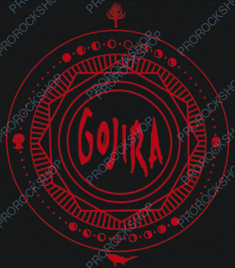 nášivka na záda, zádovka Gojira - logo