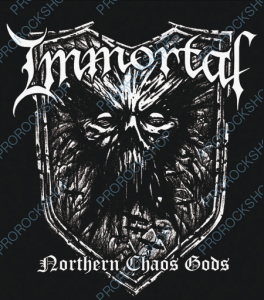 nášivka na záda, zádovka Immortal - Northern Chaos Gods