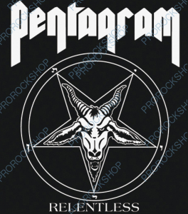 nášivka na záda, zádovka Pentagram - Relentless