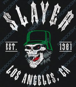 nášivka na záda, zádovka Slayer - Los Angeles CA. II