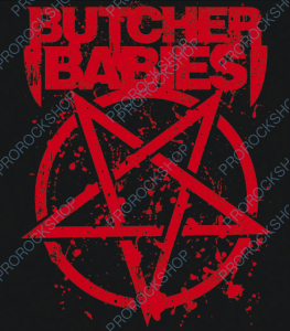 nášivka na záda, zádovka Butcher Babies - logo