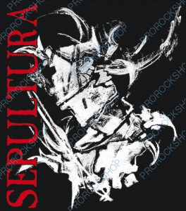 nášivka na záda, zádovka Sepultura - logo
