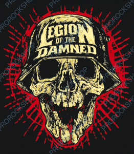 nášivka na záda, zádovka Legion Of The Damned - Helmet