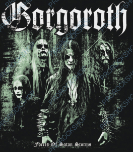 nášivka na záda, zádovka Gorgoroth - Forces Of Satan Storms